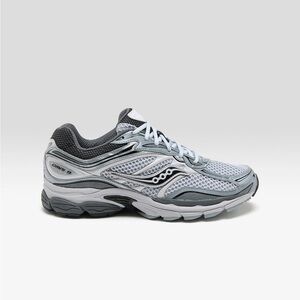 Saucony Mesh Sneakers in Gray and White